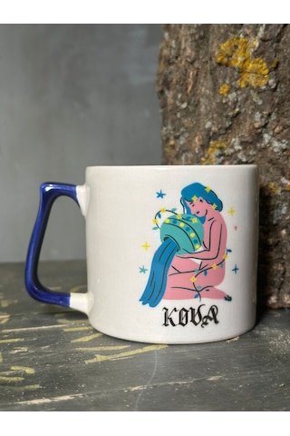 Kova Burcu Tasarım Kupa