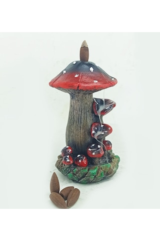 Mantar Geri Akış Tütsülük Siyah Tasarım