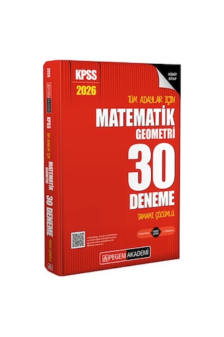 2026 Kpss Gygk Pegem 188 Deneme Seti Türkçe Matematik Tarih Coğrafya Vatandaşlık Branş Deneme Seti
