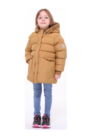 Benitto Kids Kız Bebek Çocuk Mont 51284-kahve Kahve