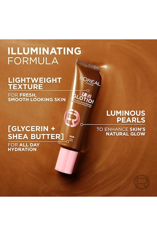 L'oreal Paris Glotion All-ın-one Doğal Işıltı Aydınlatıcı Losyon - 903 Medium Glow Diğer