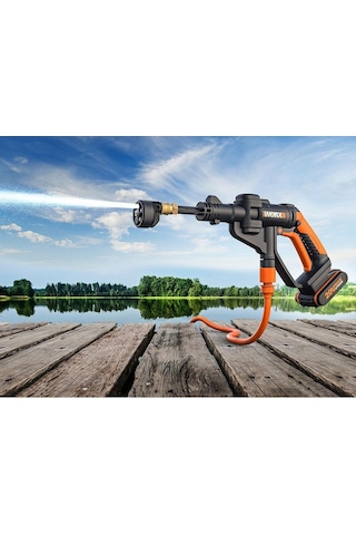 Worx Wg620e 20volt 2.0ah. Li-ion 24 Bar Basınçlı Yıkama Tabancas