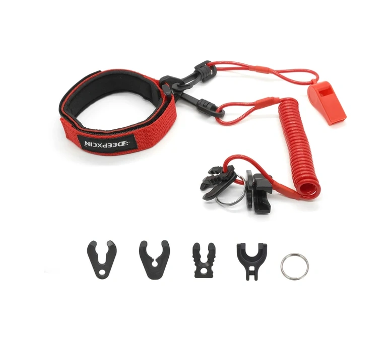 Willowhaven Mavi Tekne Emniyelisi: 4 Anahtarlı, Düdüklü, Ayarlanabilir Bileklik