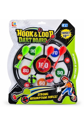 Cırtlı Dart Board Çocuk Dart Oyunu Cırt Cırtlı Hedef Tahtası Seti