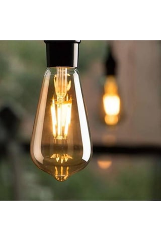 Ct-4284 6w Rustik Led Ampul E27 Duy Amber-turuncu Işık