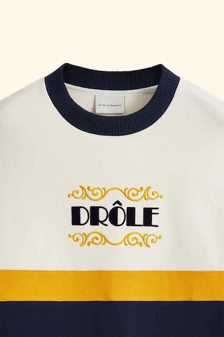 American Rag Cie Rahat Fit Le Sweatshirt Drôle Express - Pamuk, 330 Gsm, Şık Kesim Tasarım Lacivert