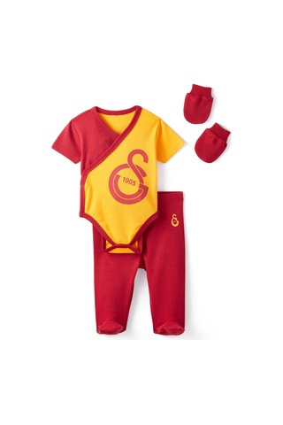 Gsstore Galatasaray Bebek 3 Lü Hastane Çıkış B241052 Sarı - Kırmızı