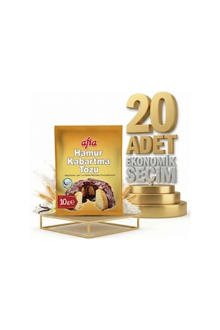Afia Hamur Kabartma Tozu Poşet 20x10lu