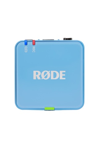 Wireless Go Gen 3 - 3.nesil, İki Vericili, 32-bit Kayıt Özellikli Kablosuz Mikrofon Seti Mavi