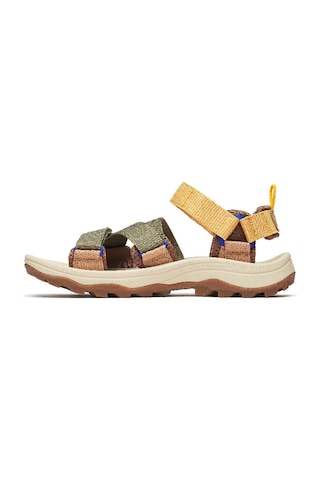 Merrell Speed Fusıon Sport Rmx Yeşil Erkek Sandalet 000000000102237780 Yeşil-sarı-bej Yeşil - Sarı - Bej