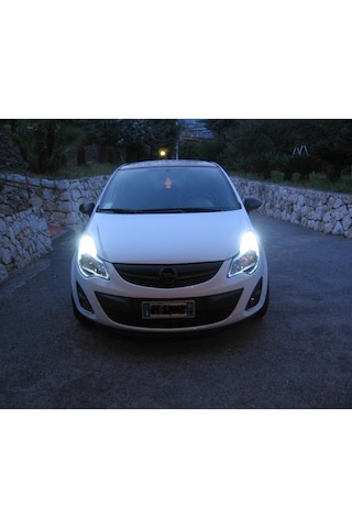 Opel Corsa D Uyumlu Gündüz Ledi Aydınlatma Ampulu Beyaz Femex Premium T20