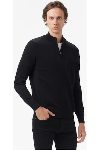 Nautica Erkek Siyah Classic Fit Kazak-11464 0tb-siyah