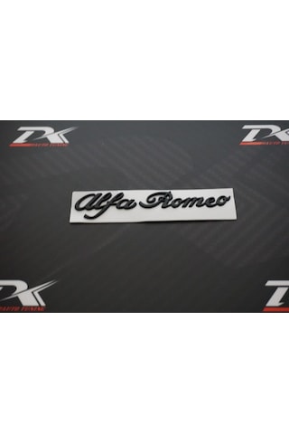 Alfa Romeo Bagaj 3M 3D Krom Metal Logo (547331163)