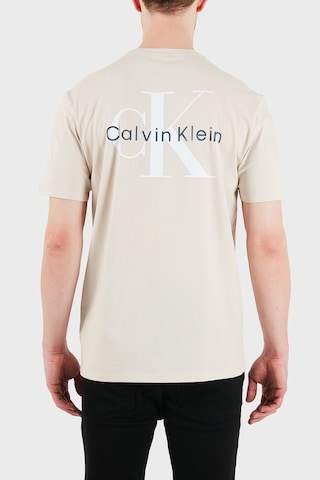 Calvin Klein Erkek T Shirt Lv14rf852g 2jx Bej