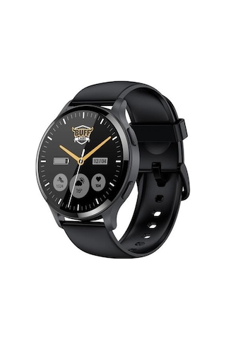 Buff Bw11 Akıllı Saat 1.43" Ip68 Metal Black ( Distribütör Garantili )