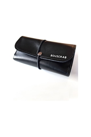 Tütün Kesesi Tütünlük Pu Deri Vegan Deri Küçük Boy Açık Boyut: 13cm 19cm Kapalı Boyut: 7cm 13cm