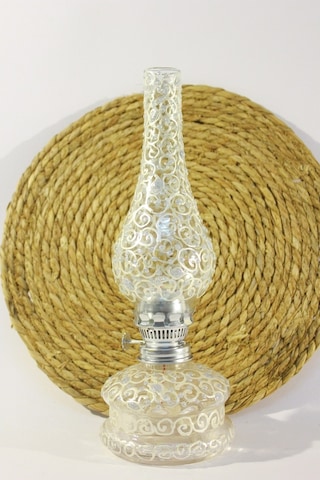 Gaz Lambası:(14No)Vitray Desenli Hediyeli