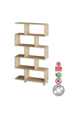 Decormet Nilüfer Kitaplık Safir Meşe Diğer