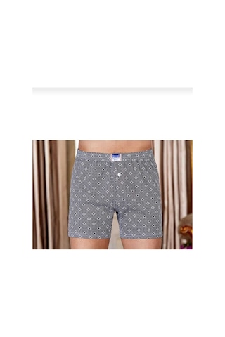 Berrak 1053 Erkek Desenli Boxer Şort 12 Li 001