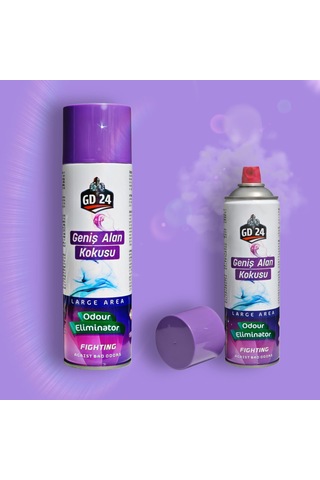Gd 24 Geniş Alan Kokusu 500 Ml - Oto & Ev & Ofis - Uzun Süreli Kalıcı Etki 500 Ml