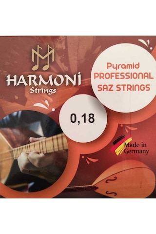 Harmoni Strings Hrm18P Pyramid Kısa Sap Saz Bağlama Teli Takım Pr