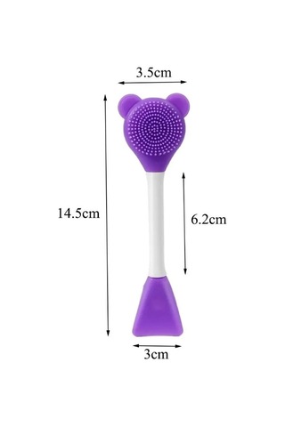 Cilt Bakım Fırçası Ve Maske Spatulası Çok Renkli