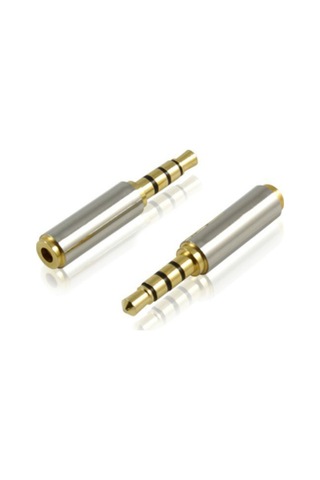 Sones 10 Adet 2.5 Dört Seviyeli Devrimden 3.5 Dişi Adaptöre Cep Telefonu Kulaklık Adaptörü