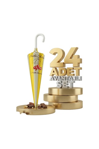 Afia Şemsiye Çikolata 24x25 Gr