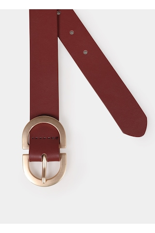 Colin's Colins Kadın Bordo Kemer Cl1081023 Q1.v1 Bur Burgundy