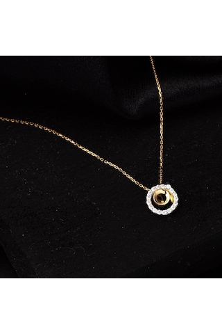 İnsta 14 Ayar Altın Kolye KMK003-KL