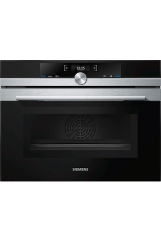 Siemens iQ700 CM633GBS1 45 LT Ankastre Fırın Siyah
