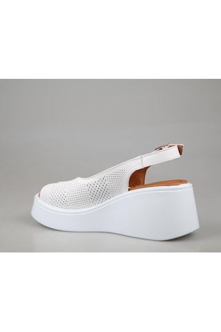 Pierre Cardin Pc-54587 Beyaz Kadın Topuklu Ayakkabı Beyaz