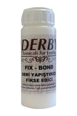 Derby Fix Bond Deri Sünger Yapıştırıcı Latex Fikse Edici 100 ML