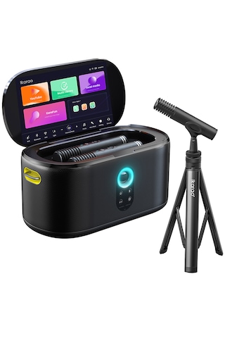 Ikarao Partybox Shell S1 280 W Karaoke Seti + Mikrofon Standlı