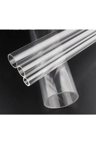Pleksi Boru 250 Mm Dış Çap 240 Mm Iç Çap Şeffaf Boru..