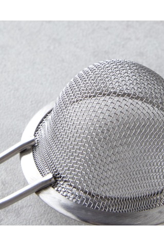 English Home Brims Paslanmaz Çelik Mini Süzgeç 6 Cm Gri Gri