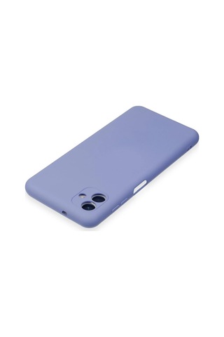 Newface - 53 - Samsung Galaxy A04e Kılıf Nano İçi Kadife Silikon - Metemıx - - Lila LİLA