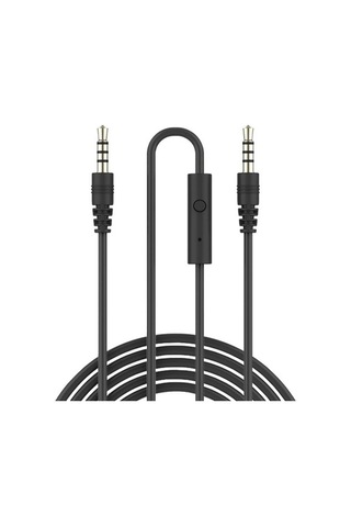 Jopus Aux Kablosu Ja-09 3.5Mm Mikrofonlu Siyah