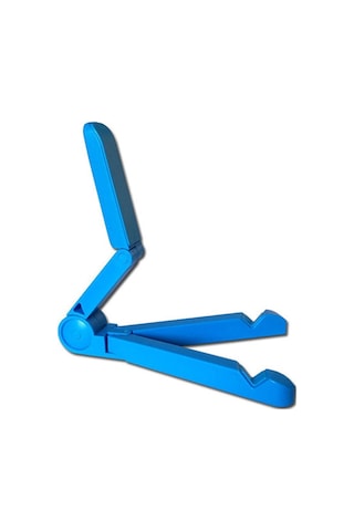 Yunboo Kollapsible Cep Telefonu Ve Tablet İstasyonu - Taşınabilir Abs Malzeme Masaüstü Tutucu Mavi