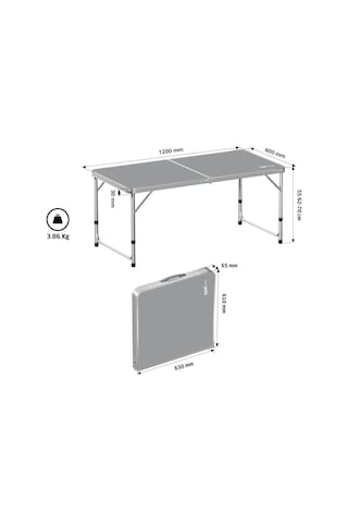 Rox Camping Katlanır Kamp Masası 120cm Çok Renkli