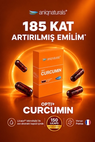 Aniqnaturals Curcumin (150 Licaps)