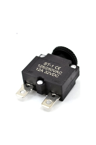 Resetli Termik Sigorta 12a 32v Dc 125/250v Ac
