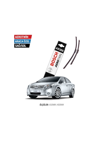 Toyota Uyumlu Avensis Silecek Takımı 2009-2014 Bosch Aerotwin