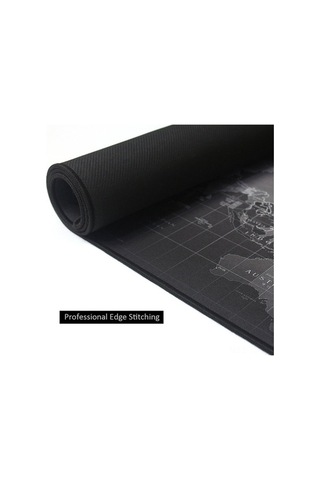 Fastbuy 800x300mm Sulu Dayanıklı Kaymaz 2 Ürünü Oyun Ofis Harita Desenli Fare Klavye Padı
