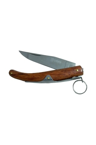 Okapi Gc2079a Kahverengi Cep Çakısı 20cm - Manuel, Ahşap Sap