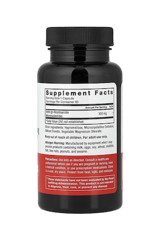 Force Factor, Nmn, 300 Mg, 30 Vegetable Capsules