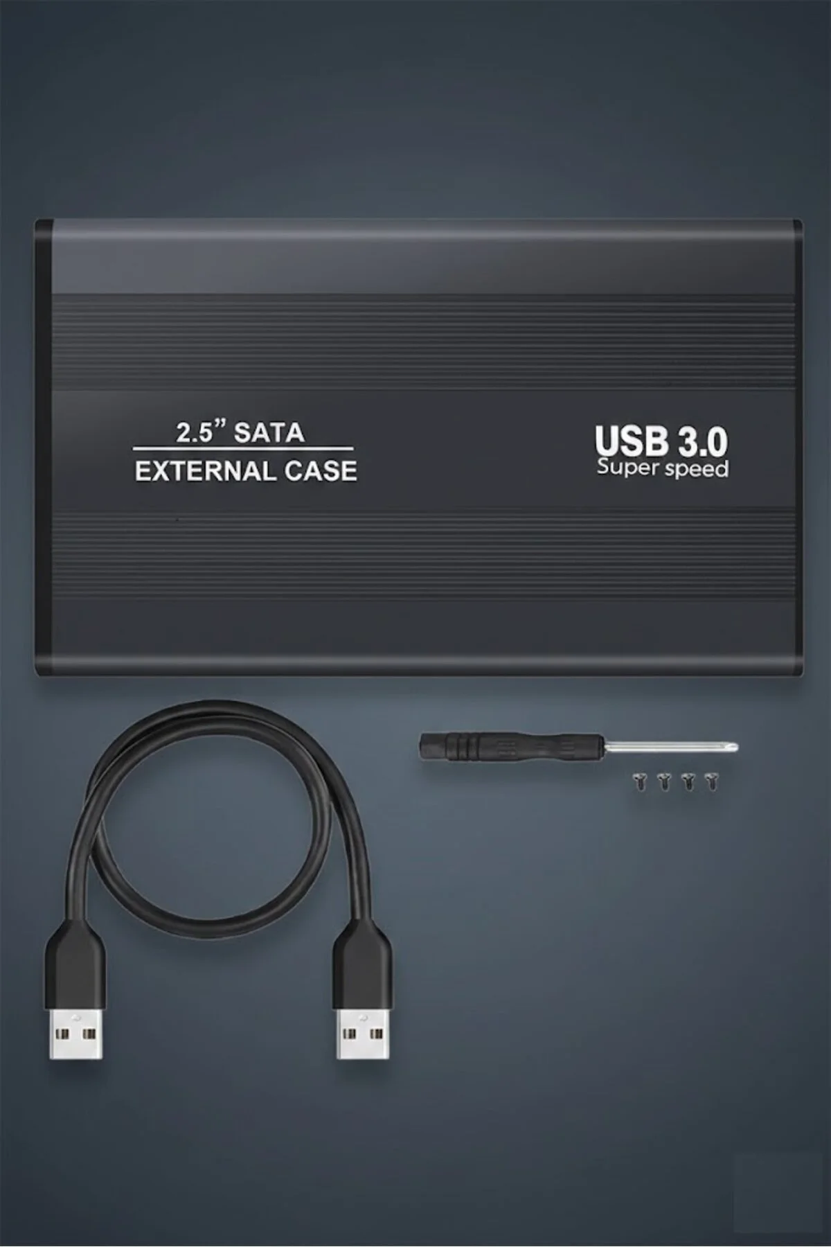2.5 Hdd Kutusu Usb 3.0 Hardisk Kutusu Metal Gövde Harici Kutu Ssd Kutusu Desteği Windows Mac Için