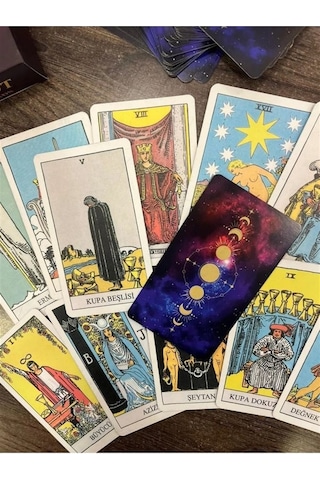 78 Kart Güneş Ay Döngü Tarot Kartları