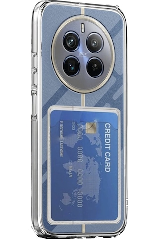 Newface Realme 12 Pro Kılıf Kart Şeffaf Silikon - Şeffaf Şeffaf Newface Realme 12 Pro Kılıf Kart Şeffaf Silikon - Şeffaf Şeffaf