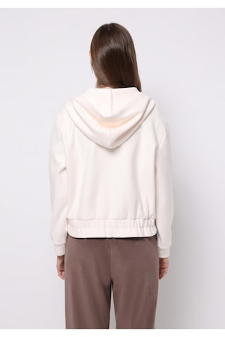 Colin's Colins Regular Fit Kapüşonlu Düz Kadın Beyaz Sweatshirt Cl1076075 Q1.v1 Ofw Beyaz